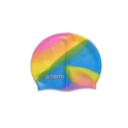 ATEMI DCM102 swimming cap, massage silicone, multicolor-3