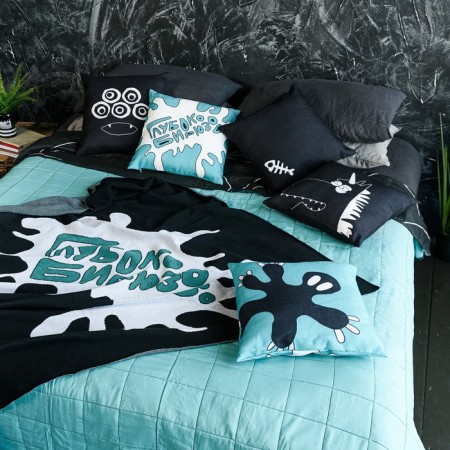 Decorative pillow Irony, size 40x40 cm-12