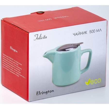 Elrington teapot “Felicita, Glaze”, 500 ml-4