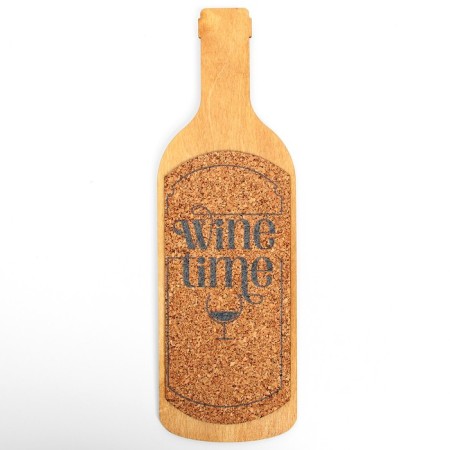Wall organizer with a cork "Wine Time"-4