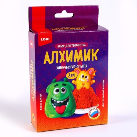 Chemical experiments 2 in 1 "hand -gum for hand and crystalline monstrik"-5