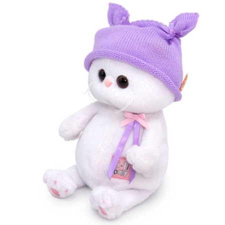 Soft toy "Lee Baby in a hat with ears", 20 cm-1