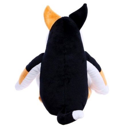 Soft toy "dog red ear", 25 cm, black color-2