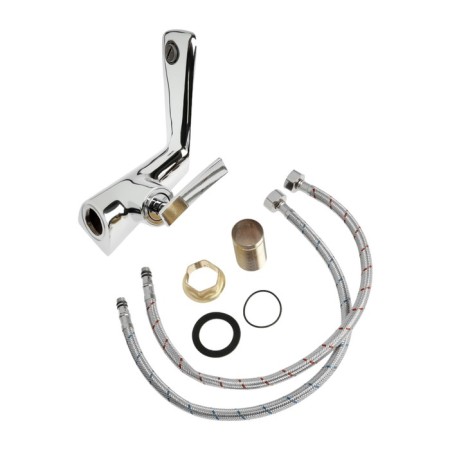 Zein Z3808 sink mixer, designer, one -leaf, cartridge 35 mm, chrome-12