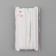 Gum with silicone, 8 mm, 10 ± 1 m, white color