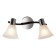 Wall lamp 2x60W E14, size 39x11x18.5 cm
