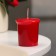 Aromatic candle "Cherry Blossom", cherry color, 5x4.5 cm