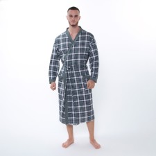 Male robe, green color, size 58