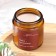 Aromatic candle in the bank "Tonka Macadamia", soy wax, 90 g, thin and macadamia