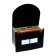 A4 elastic band, 12 departments, black