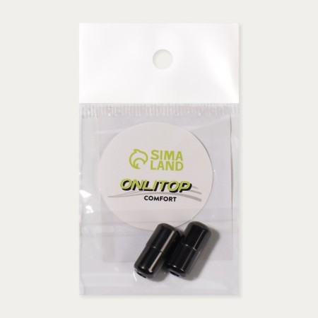 Cleep for laces, steam, d = 8 mm, 1.8 cm, black nickel color-8