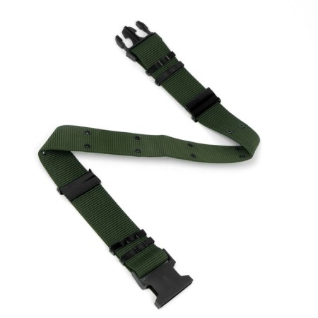 Tactical belt, 125 cm, width 5.3 cm, plastic buckle, khaki-2