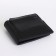 Male purse without fastening, black color