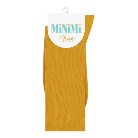 Women's socks Minimi Fresh with a high elastic band, size 39-41, OCRA color