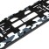 Frame for a car number, book, camouflage gray