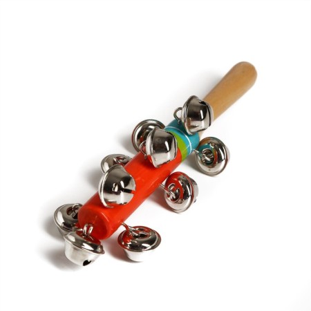 Toy with bells "Funny Melody", Orange color-1
