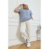 Female T -shirt, size 58, blue color