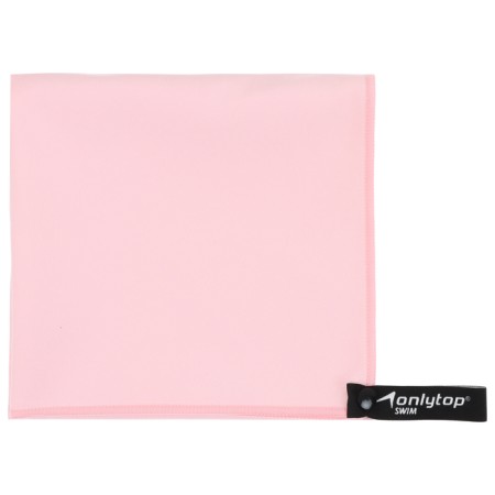 Microfiber towel, size 76x152 cm, pink color-2
