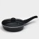 The frying pan “Elite”, d = 24 cm, plastic handle, glass cover, anti -stick coating, black color
