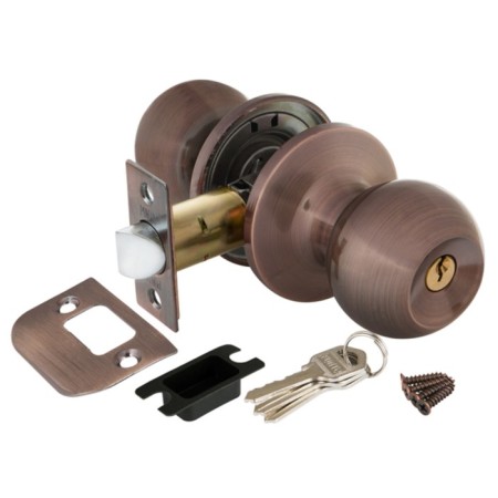 Handle Zapelka Punto 6072 AC-E, key/fixer, color, color copper