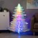 LED figure "Christmas tree" 100 × 130 × 100 cm, plastic, control from the application, USB, glow RGB