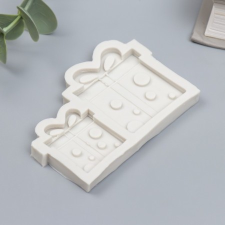 Mold Silicon "Two Gifts" products - 3.5x3 5x4.5 cm 2 items 6x8 cm-1