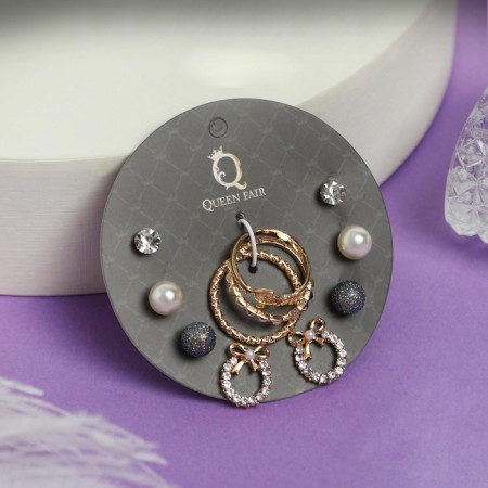 Pusets with rings "mood" shine, colored-1