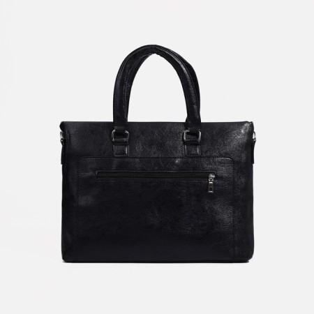 Male bag, black color-1