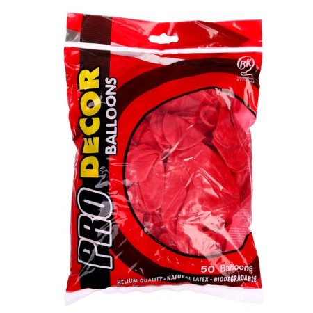 Latex ball 12 "" heart "color red, set of 50 pcs.-1