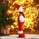Soft toy "Snowman-Pussat" 12x40 cm, white-red