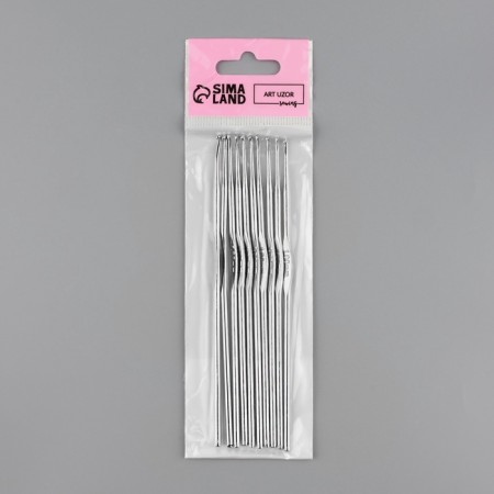 Knitting hook, iron, d = 1 mm, 12.5 cm-4