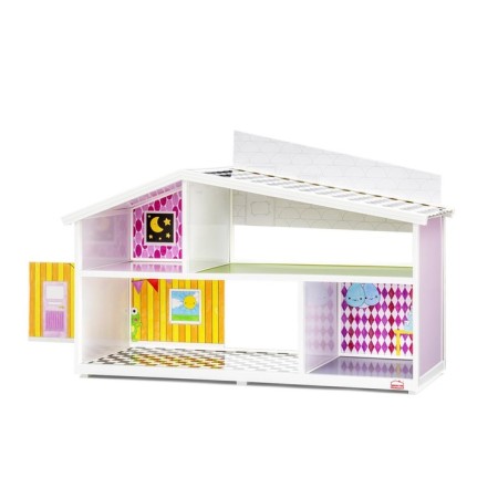 Game set of accessories for the puppet house "Creative wallpaper"-3