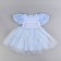 Carnival set "Stylish Princess": rim, blue dress, height 98-104 cm