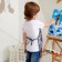 Apron Children's Ethel "Gray Militari", 49 x 39 cm