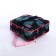 Baby backpack on lightning, external pocket, black color