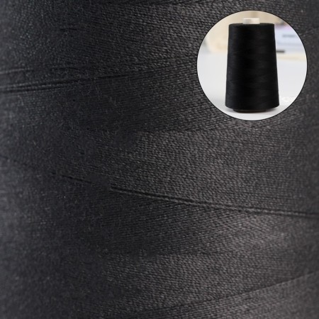 Threads 40/2, 5000 m, black color No. 6818-1