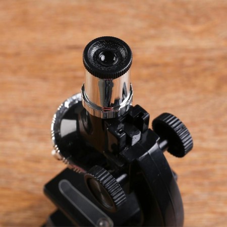 Microscope, increase in an increase in 900x, 600x, 300x, 100x, with backlight, set for research-6
