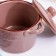 Ceramic pot for baking "Agnes" Gray, 0.5l