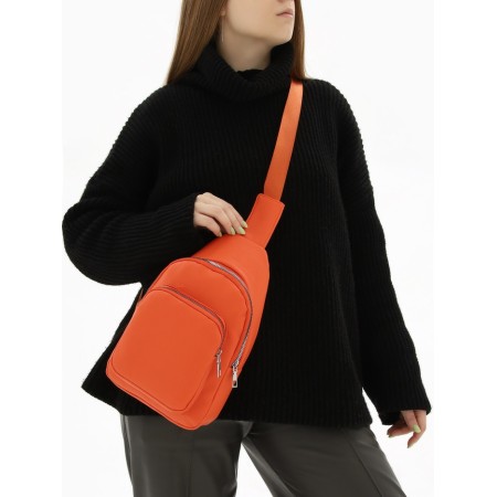 Backpack-sling, 18*5.5*29 cm, lightning department, 1 n/pocket, orange-2