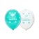 Shar Latex 14 "The birth of a son", pastel, set 25 pcs., Mix color