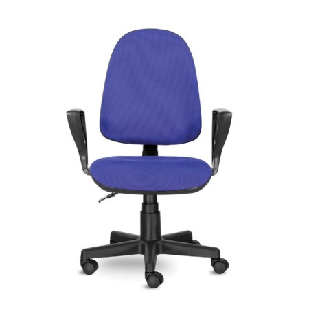 Armchair Brabix Prestige Ergo MG-311, adjustable ergonomic back, fabric, black and blue-2