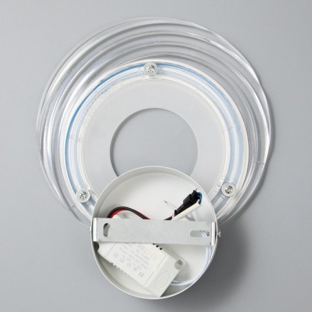 Bra "circle" LED 12W 3000-4000k white 24x19x4 cm-6