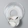 Bra "circle" LED 12W 3000-4000k white 24x19x4 cm