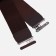 Women's belt, width 7.5 cm, elastic band, buckle metal, brown color
