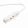 Power supply for the track system Technical TRA004B-22W, 54x1.8x1.8 cm, white color