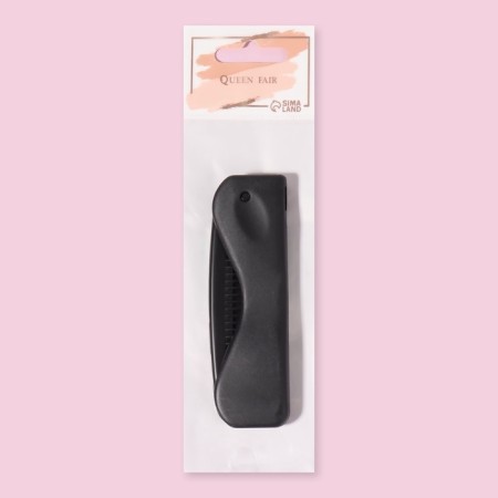 The comb is folding, 17.5 × 3 cm, black color-7