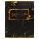 Subject Calligrata Top "Dark Marble", 48 sheets in a biology cage, with reference material, covering a shared cardboard, coating Soft-Touch with gold foil, offset block