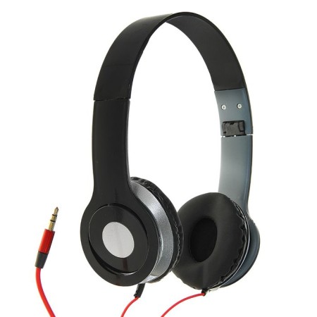 Luazon W-11 headphones, overhead, folding, black