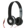 Luazon W-11 headphones, overhead, folding, black