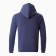 Male sweatshirt is laid down, the color is dark blue, size 52